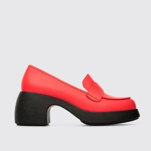 Camper Neon Pink Formal Platform Shoes Chunky Size 38